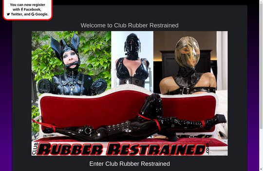 Club Rubber Restrained