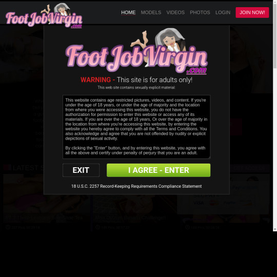 foot job virgin