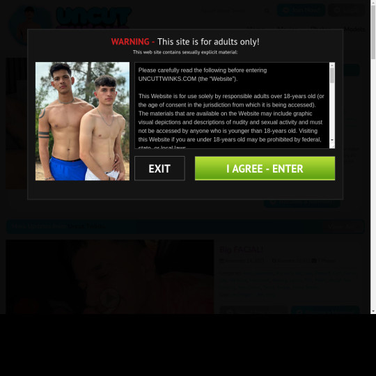 uncut twinks